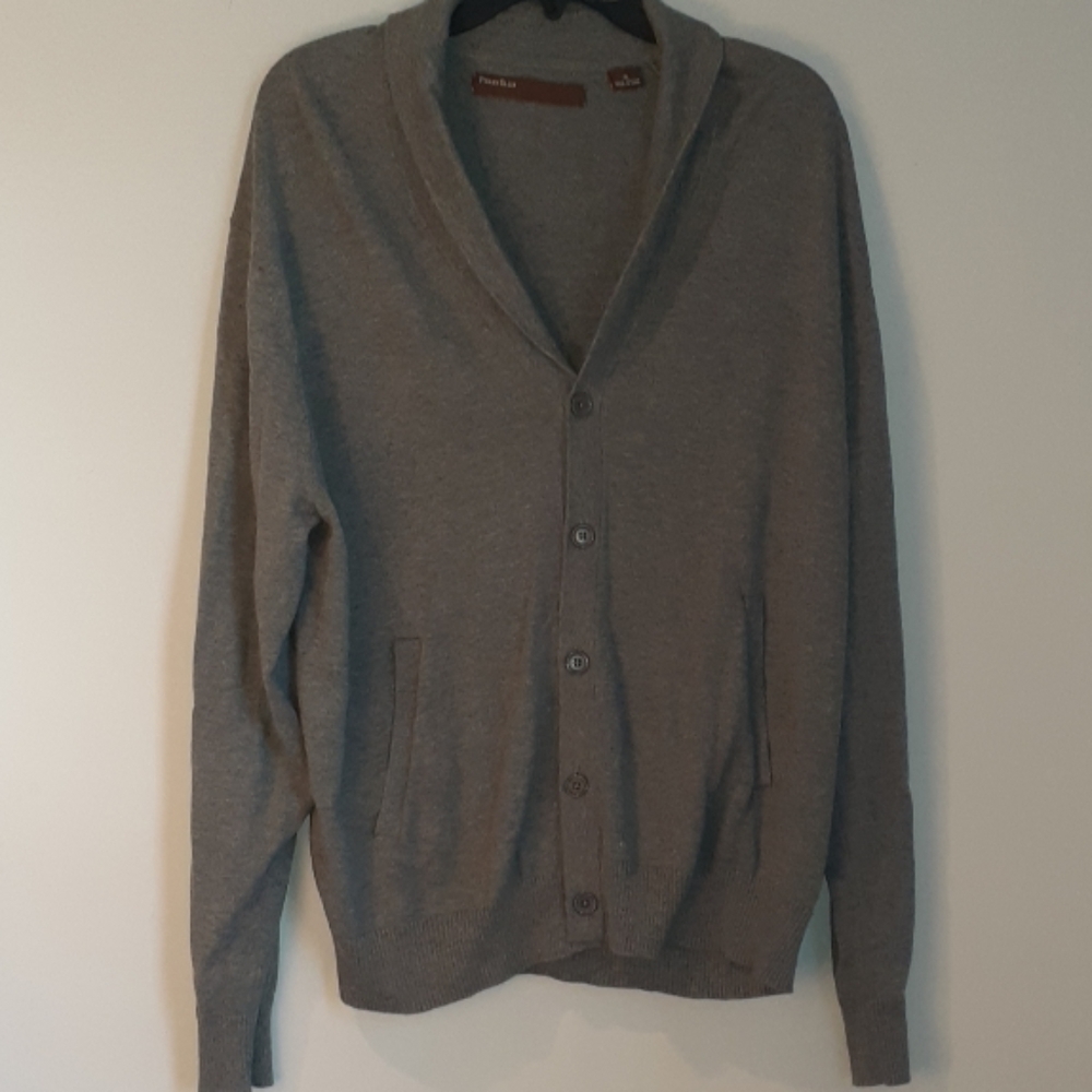 Perry Ellis Grey Sweater Mens XL